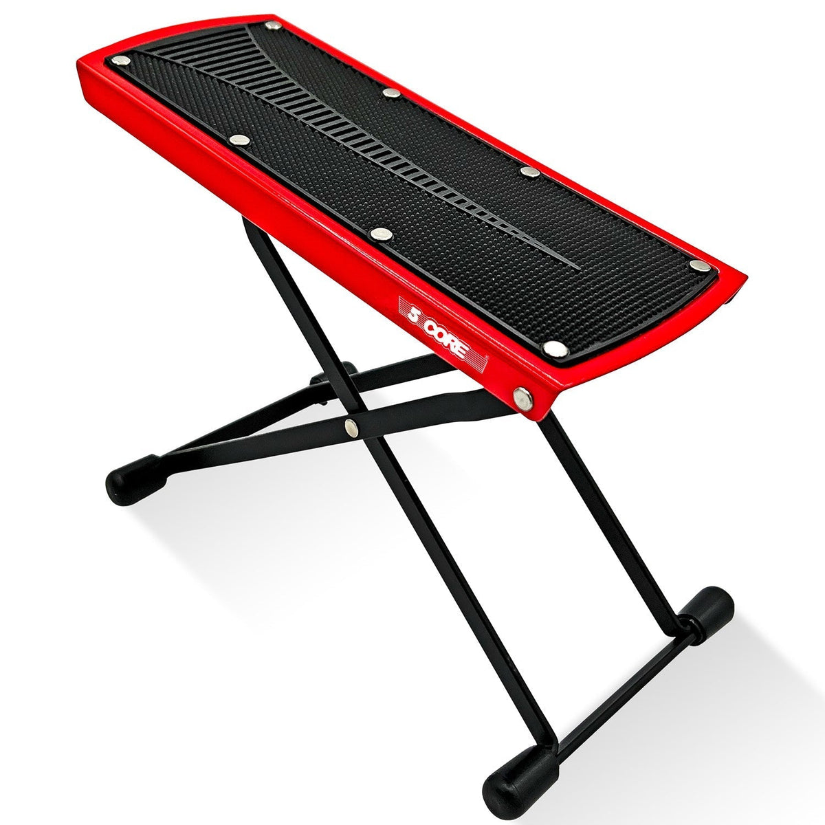 Guitar Footstool, Foldable, Adjustable for Supporting Classical Or Acoustic Guitar Posture