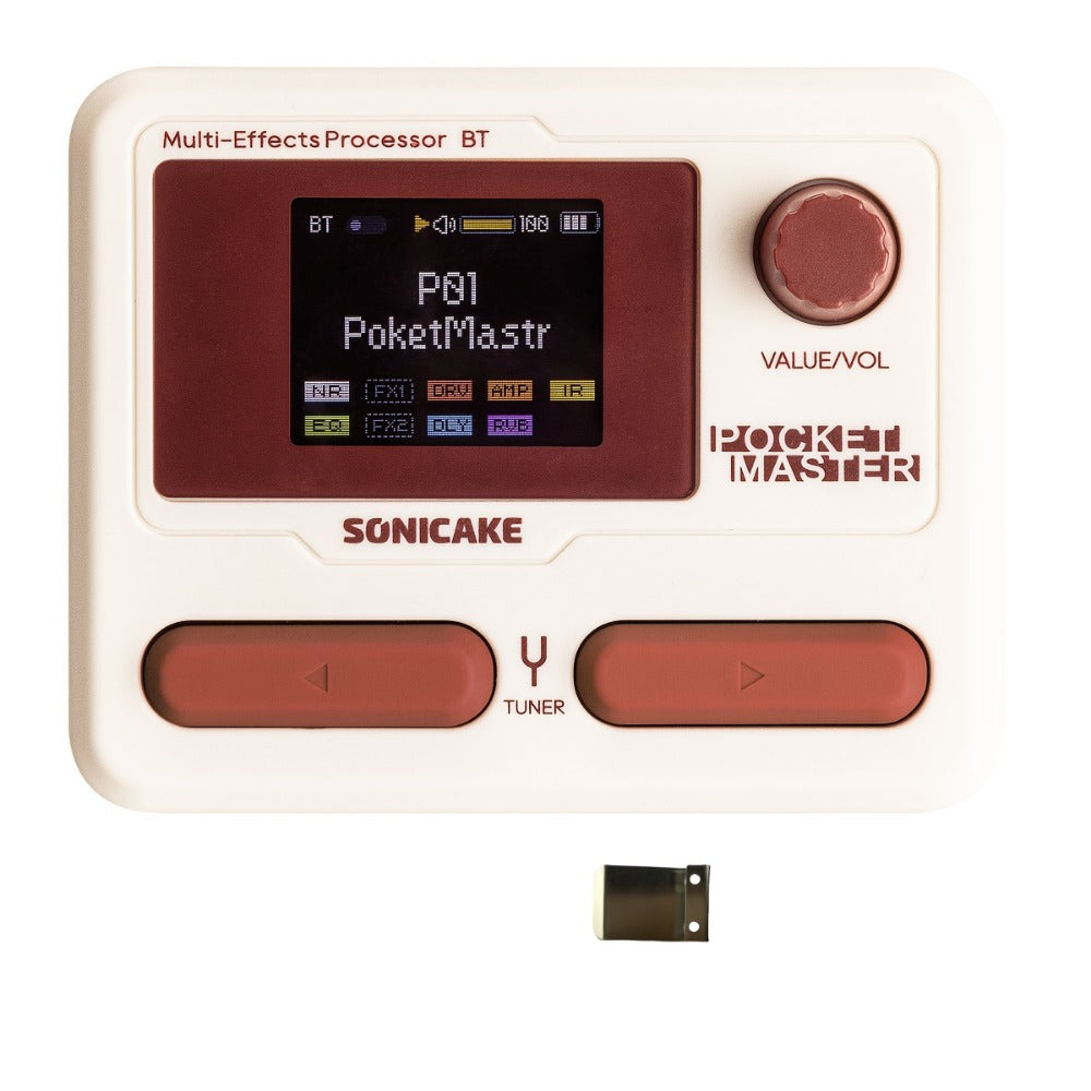 Guitar Multi-Effects Processor, USB-C, USB, SONICAKE for Guitar Or Bass Tone Shaping detail image - detail view 9