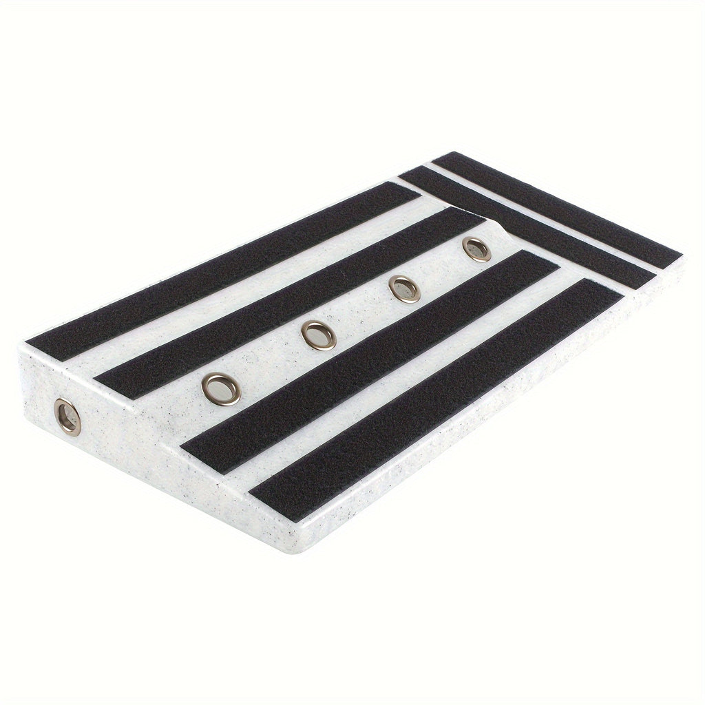 Guitar Pedalboard shown in the White option