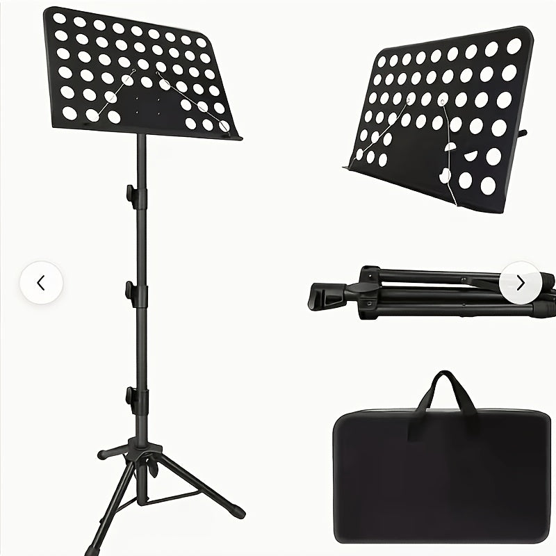 Guitar Stand, 1 Pack, Foldable, Adjustable, Music, Heightened for Holding And Displaying