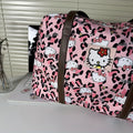 Pink Gym Duffel Bag for Gym Sessions, Work, Weekend Trips and Everyday Travel Organization