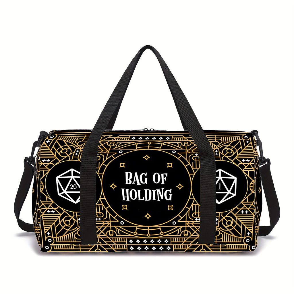 Polyester Gym Duffel Bag for Gym Sessions, Weekend Trips and Everyday Travel Organization and Carrying