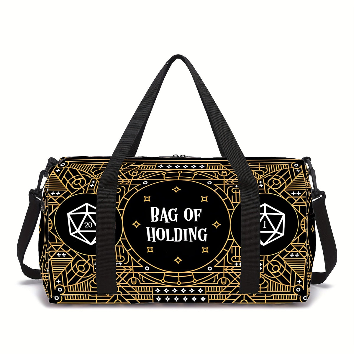 Polyester Gym Duffel Bag for Gym Sessions, Weekend Trips and Everyday Travel Organization and Carrying