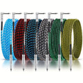 Instrument Cable, 6 Pack, 10 Ft, Pack, Guitar, Cord for Connecting Instruments