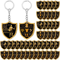 Keychain – Armor of God Bulk 36pcs Christian Religious Gift – Acrylic Zinc Alloy Ephesians 6:11 Faith Keychain