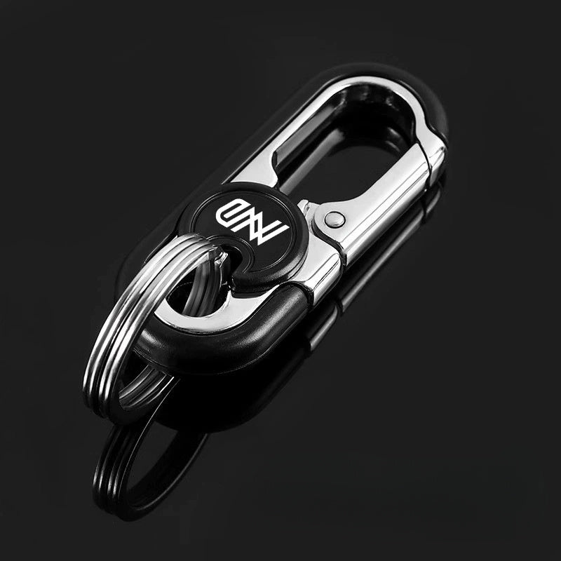 Keychain – Belt Men Metal Alloy Heavy Duty Waist Hanging Key Clip – EDC Belt Loop Key Holder High-Grade Alloy