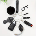 Keychain – Personal Alarm Full Set for Women Men – Loud Safety Siren & Emergency Whistle Self Defense Kit