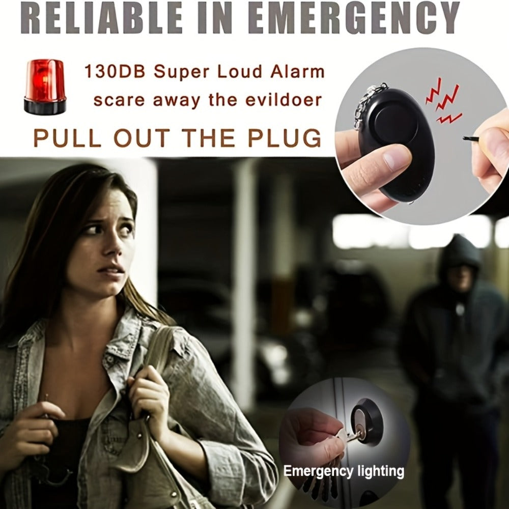 Keychain - Personal Alarm Set 130dB Emergency Siren 10-Piece Women's Self Defense - product detail view 5