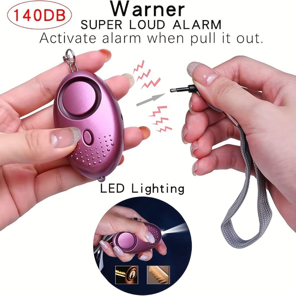 Keychain - Personal Alarm Set 130dB Emergency Siren 10-Piece Women's Self Defense - product detail view 7