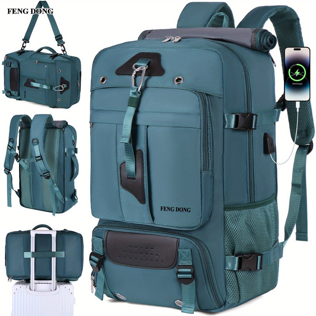 Laptop Backpack – 15.6 Inch, USB Charging, Large Capacity, for Travel – detail view 17