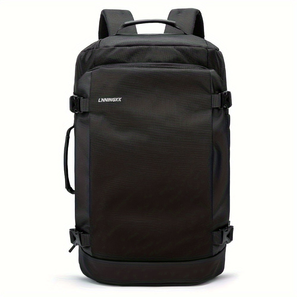 Laptop Backpack 40L Flight-Approved Nylon Carry-On with Padded Sleeve & Machine-Washable Shell