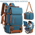 Laptop Backpack with 45L Capacity, Nine Pockets, Shoe Compartment and Travel Trolley Sleeve