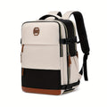 Laptop Backpack Large-Capacity Travel Daypack with Ventilated Back Panel, Front Pocket and Four Color Options