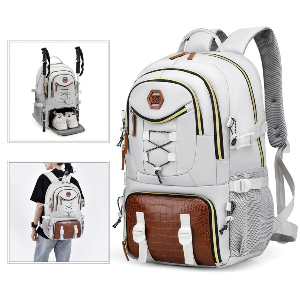 Laptop Backpack – Large Capacity, Waterproof, Multi-Pocket, Adjustable Strap – detail view 6