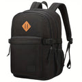 Laptop Backpack in Black with 42 x 31 x 18 cm Profile, Laptop and Tablet Sleeves and Adjustable Straps