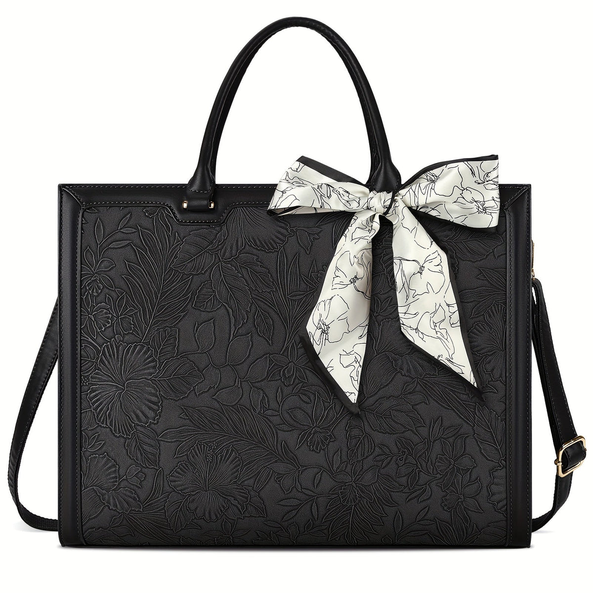 Laptop Bag – 15.6 Inch, Lightweight, Large Capacity, Adjustable Strap – alternate view