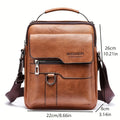 Leather-Look Messenger Bag for 8-Inch Tablets with Card Wallet in Three with the Listed Color, Size or Set Options for Everyday Carry