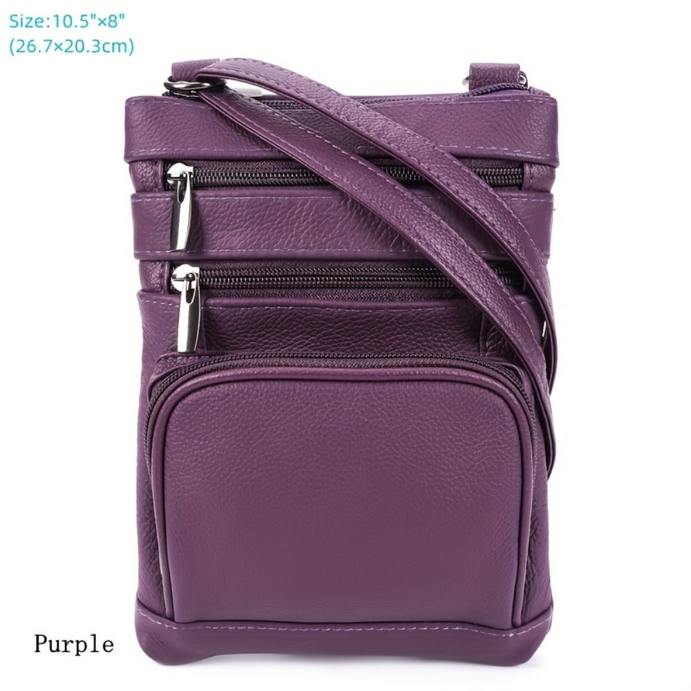 Laptop Bag – Genuine Leather, Adjustable Strap – detail view 37