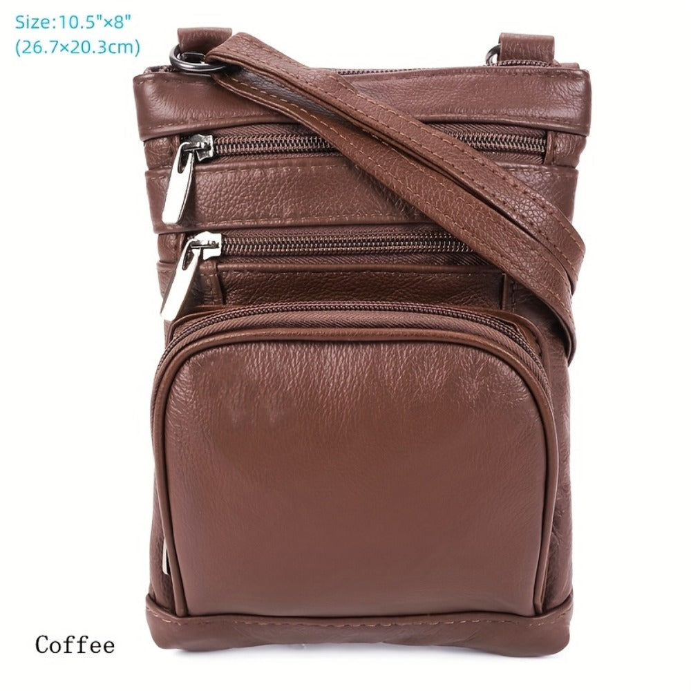 Laptop Bag – Genuine Leather, Adjustable Strap – detail view 46