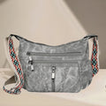 Laptop Bag Woven-Texture Messenger with Large Multi-Pocket Storage & 3 Everyday Colors for Work & Travel