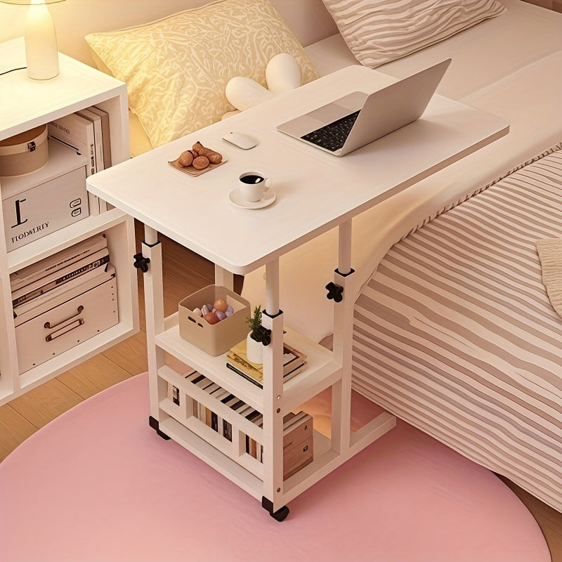 Laptop Desk with Adjustable Height for Work, Display, and Everyday Use in Living Room