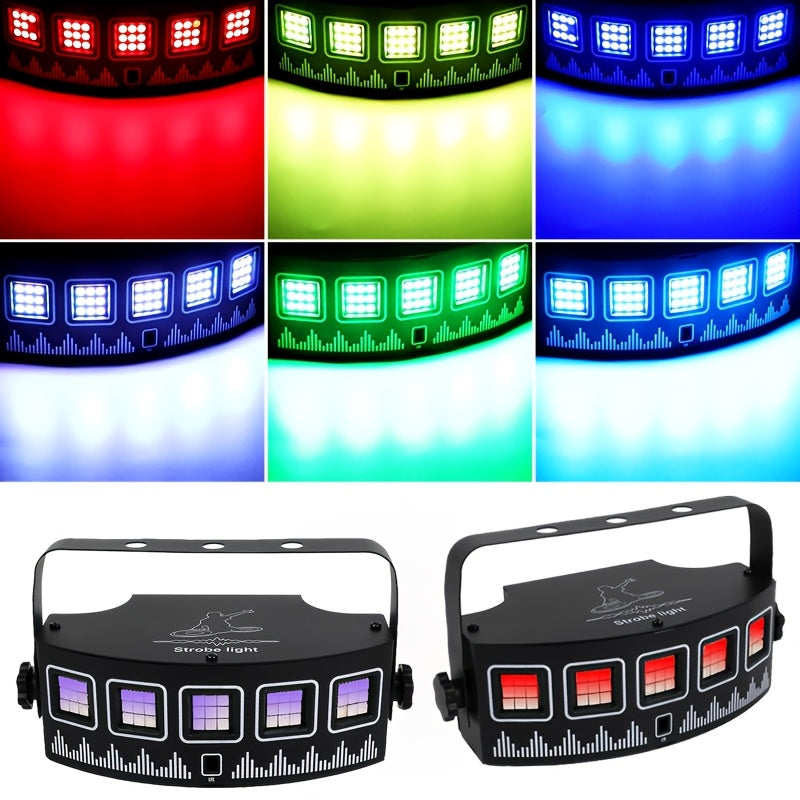 LED Stage Light, Sound Activated, Remote Control, Lights for Stage and Party Lighting