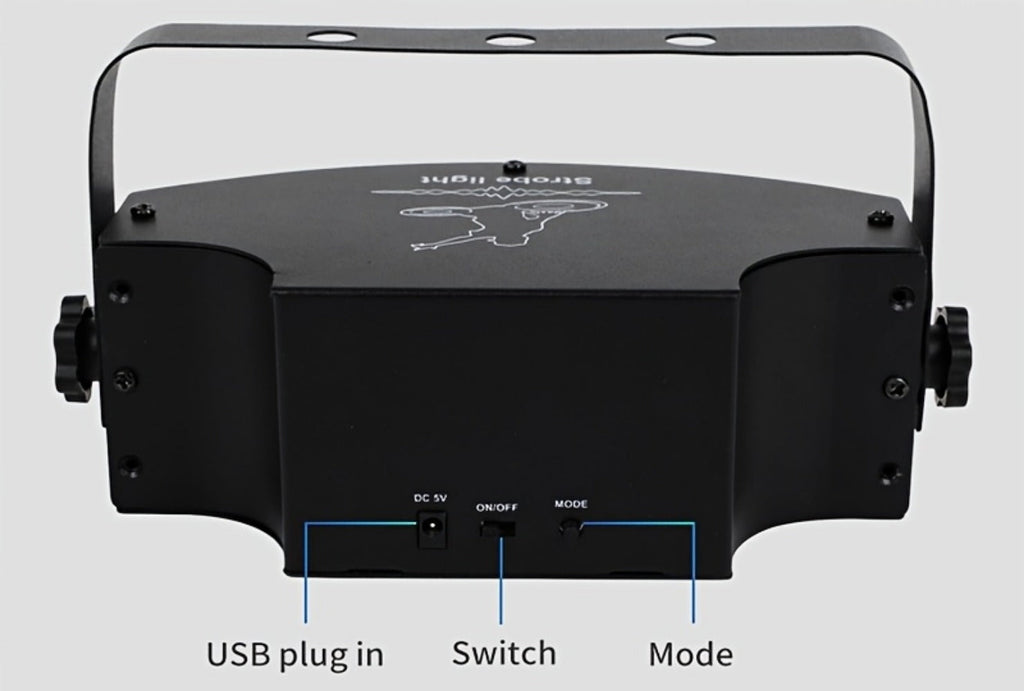 LED Stage Light, Sound Activated, Remote Control, Lights for Stage and Party Lighting detail image - detail view 13