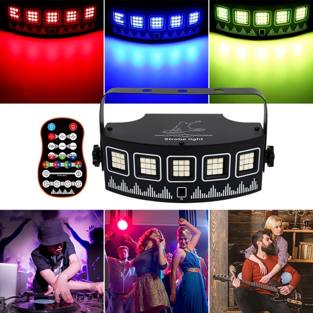 LED Stage Light, USB, Portable, Pack, Flower, Dance for Stage and Party Lighting detail image - detail view 5