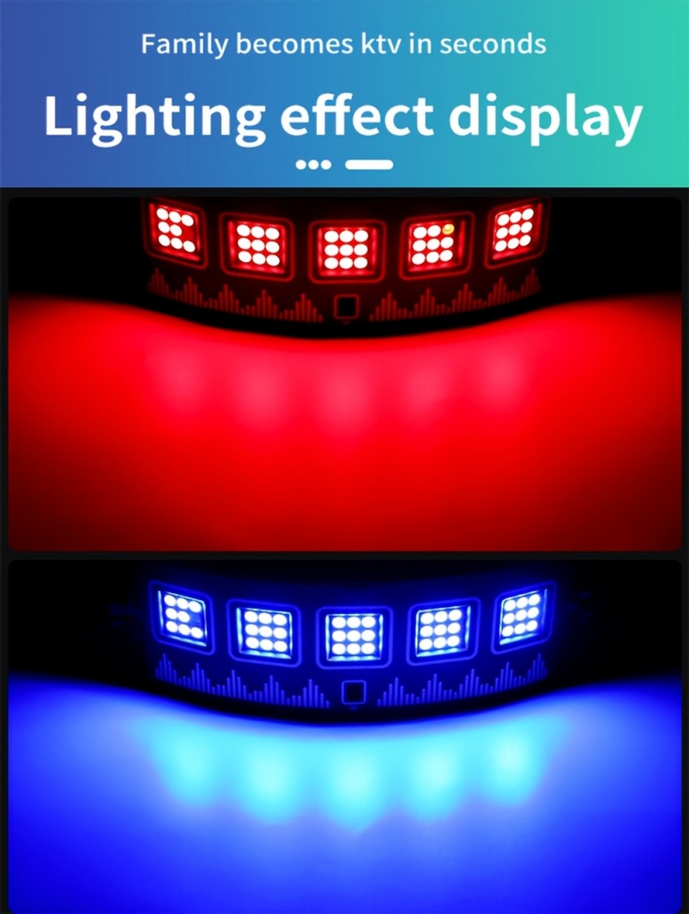 LED Stage Light, USB, Portable, Pack, Flower, Dance for Stage and Party Lighting detail image - detail view 8