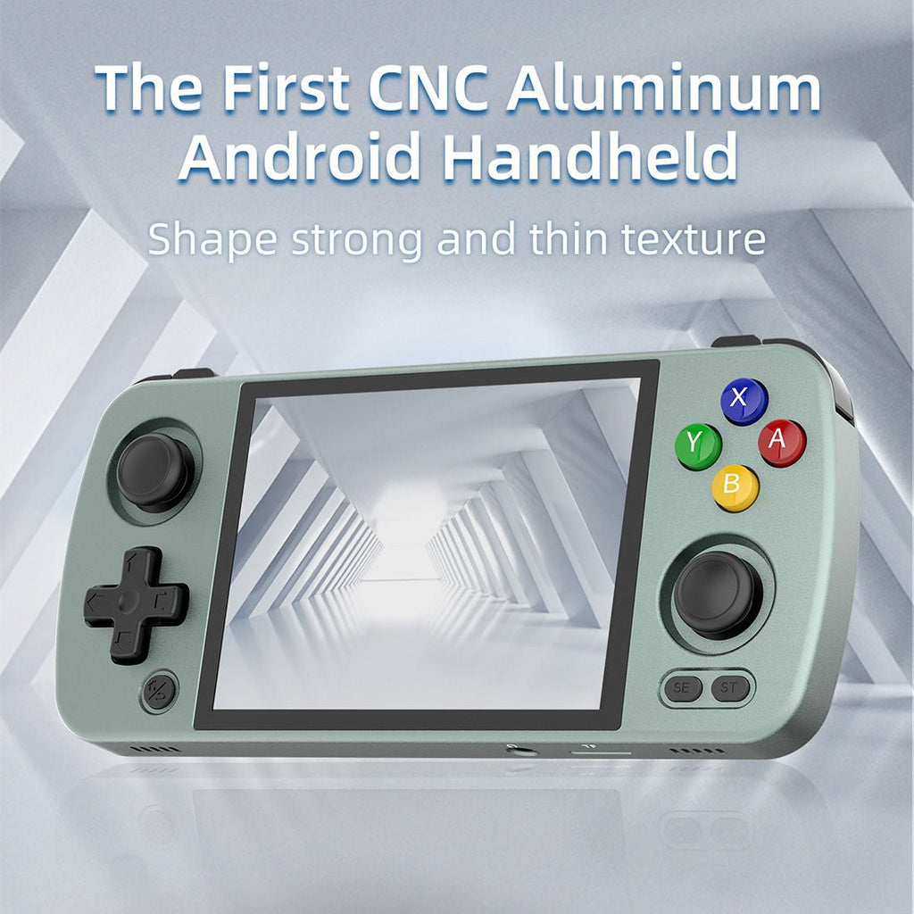 Handheld Game Console Anbernic RG405M with 4-inch IPS Full-Fit Touchscreen, 4500mAh Battery, Android 12, HDMI