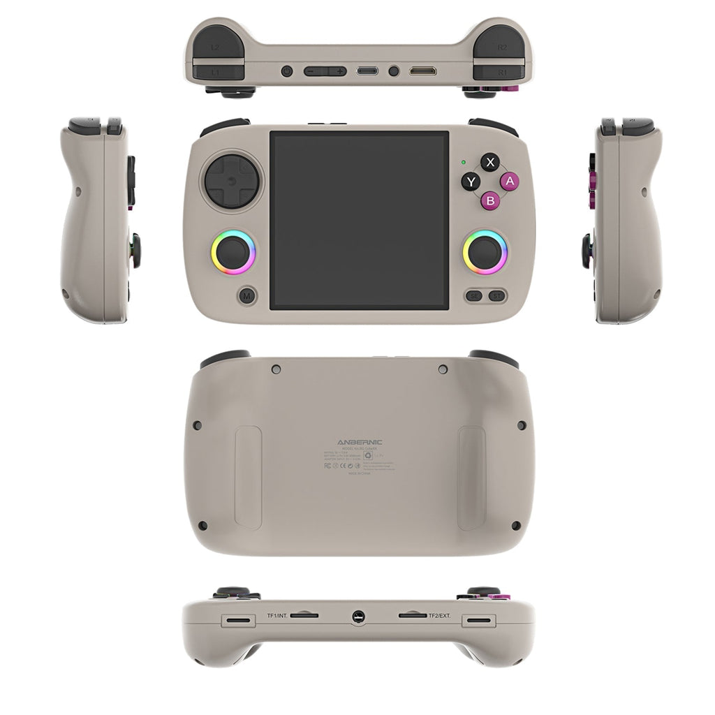 Handheld Game Console Anbernic RG CubeXX with 3.95-Inch IPS OCA Full-Lamination, 720x720 (Square), 32GB+64GB Options, 3800mAh Battery