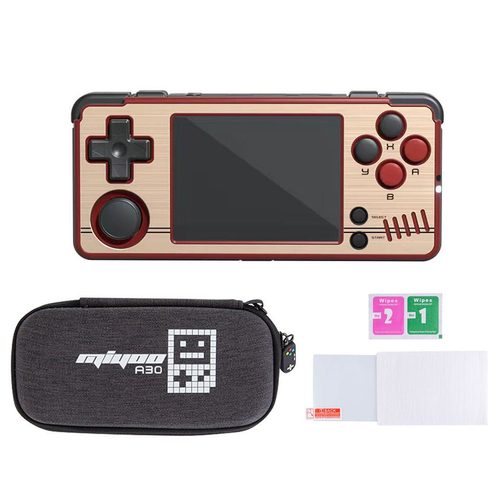 Handheld Game Console Miyoo A30 Horizontal with 2.8-inch IPS, 64GB Options, 2600mAh Battery, Linux-based system