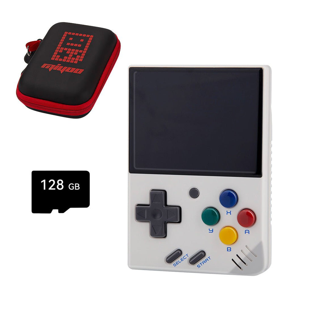 Handheld Game Console Miyoo Mini V4 with 2.8-Inch IPS, 750x560 resolution, 64GB stock-system card Options, 2000mAh Battery, Onion OS