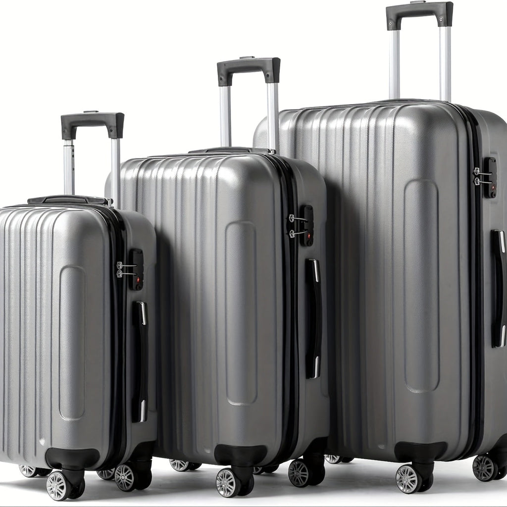 Luggage Set – 3 Piece, 28 Inch, ABS Hardshell, Combination Lock – detail view 32
