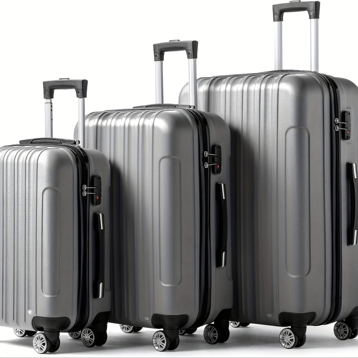 Luggage Set – 3 Piece, 28 Inch, ABS Hardshell, Combination Lock – detail view 32