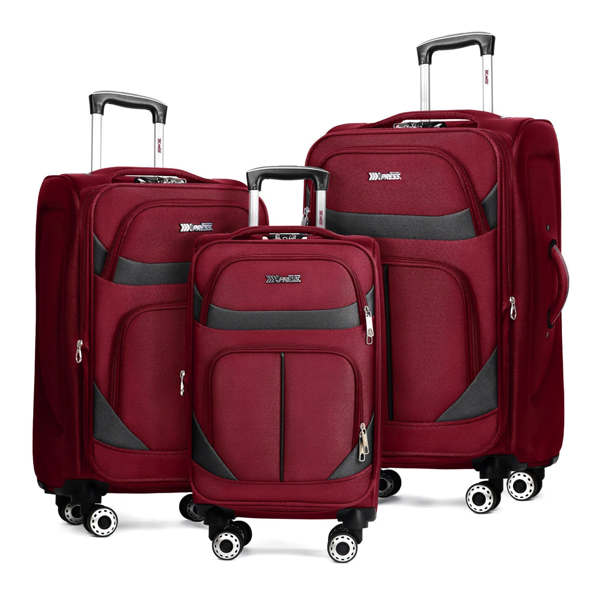 Luggage Set – 3 Piece, 34 Inch, Spinner Wheels, Combination Lock – detail view 39