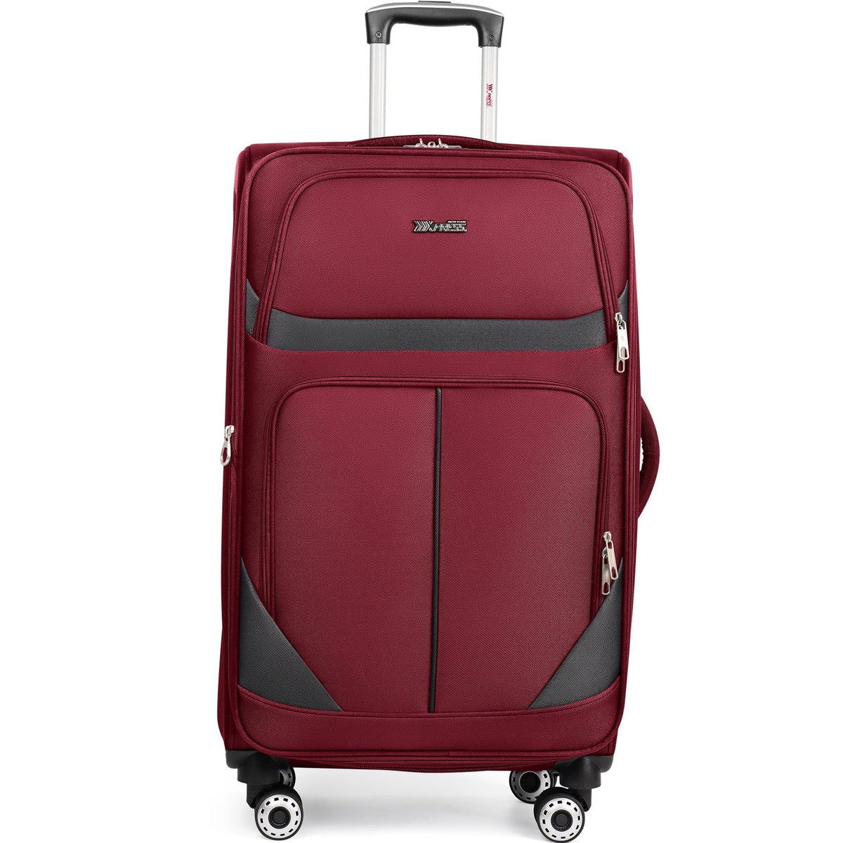 Luggage Set Softside Spinner Collection with 22–34 Inch Options, 2-Inch Expansion & Combination Lock