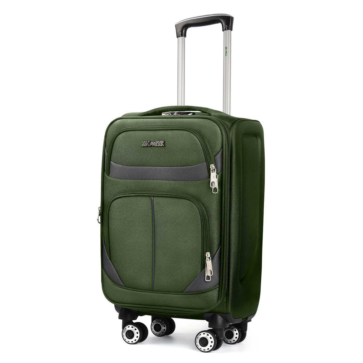Luggage Set Softside Spinner Collection with 22–34 Inch Options, 2-Inch Expansion & Combination Lock
