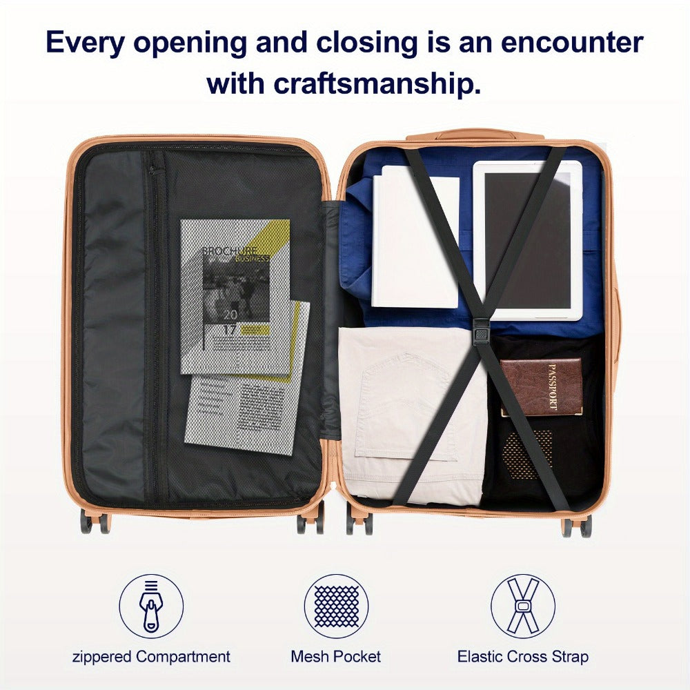 Luggage Set – 3 Piece, Spinner Wheels, TSA Lock, Lightweight – detail view 14