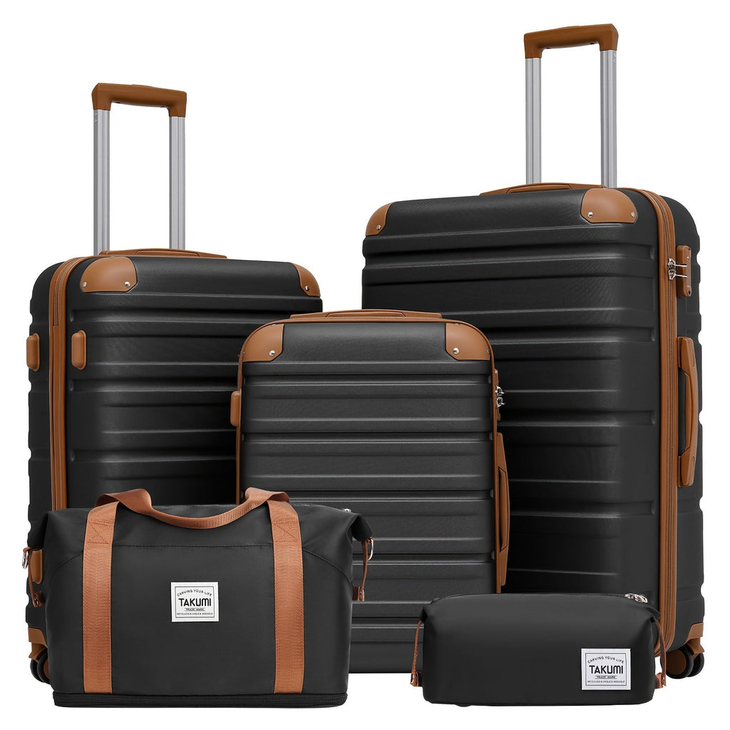 Luggage Set – 5 Piece, 6 Colors, Hardshell, TSA Lock – alternate view