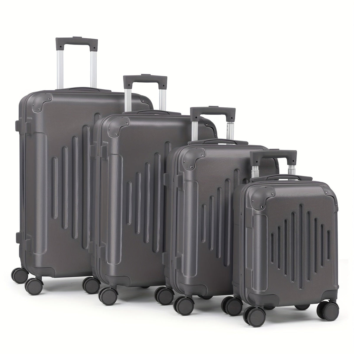 Luggage Set Flexible ABS Hardshell Configurations with 12–28 Inch Sizes, TSA Lock & Spinner Wheels