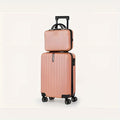 Luggage Set – 20-Inch ABS Hardshell Spinner and 14-Inch Cosmetic Case in Four Colors for Compact Travel