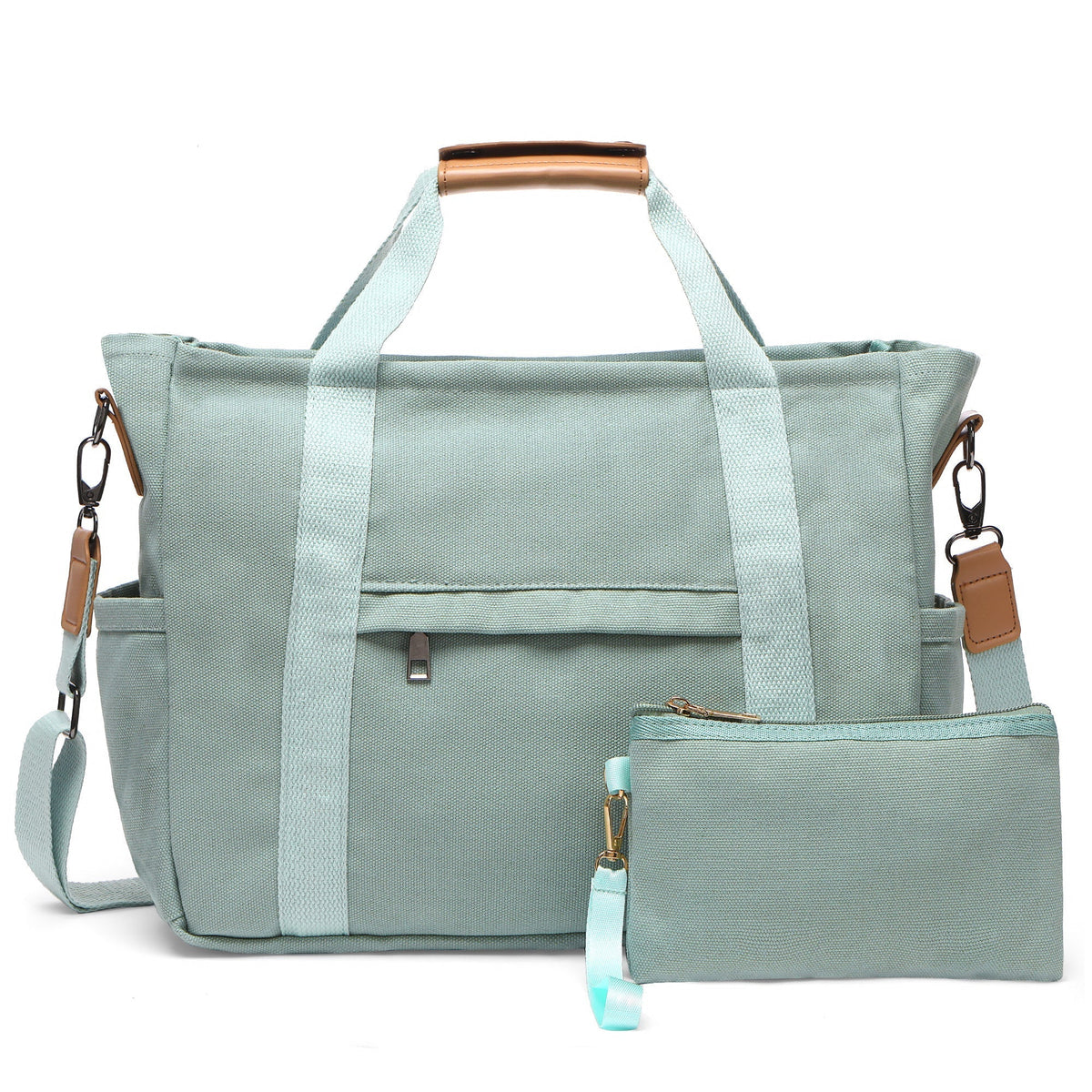 Travel Makeup Bag – 2PCS, Canvas, Multi-Pocket, for Travel & Work – detail view 32