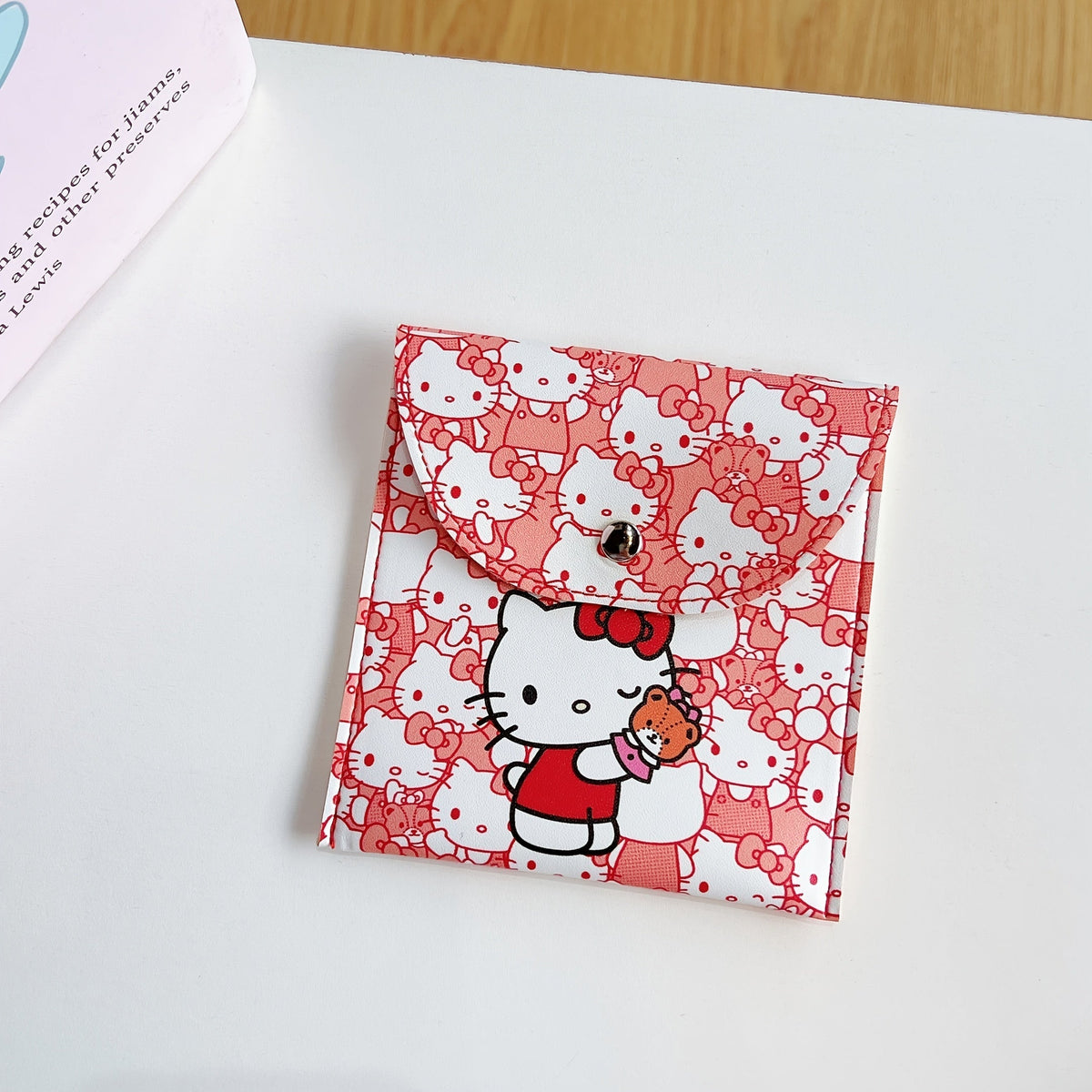 Makeup Bag Sanrio Character Zip Pouch in Four Character Styles for Travel, Vanity and Everyday Beauty Storage
