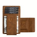 Men's Wallet – Genuine Leather, RFID Blocking – Card – Style 341555