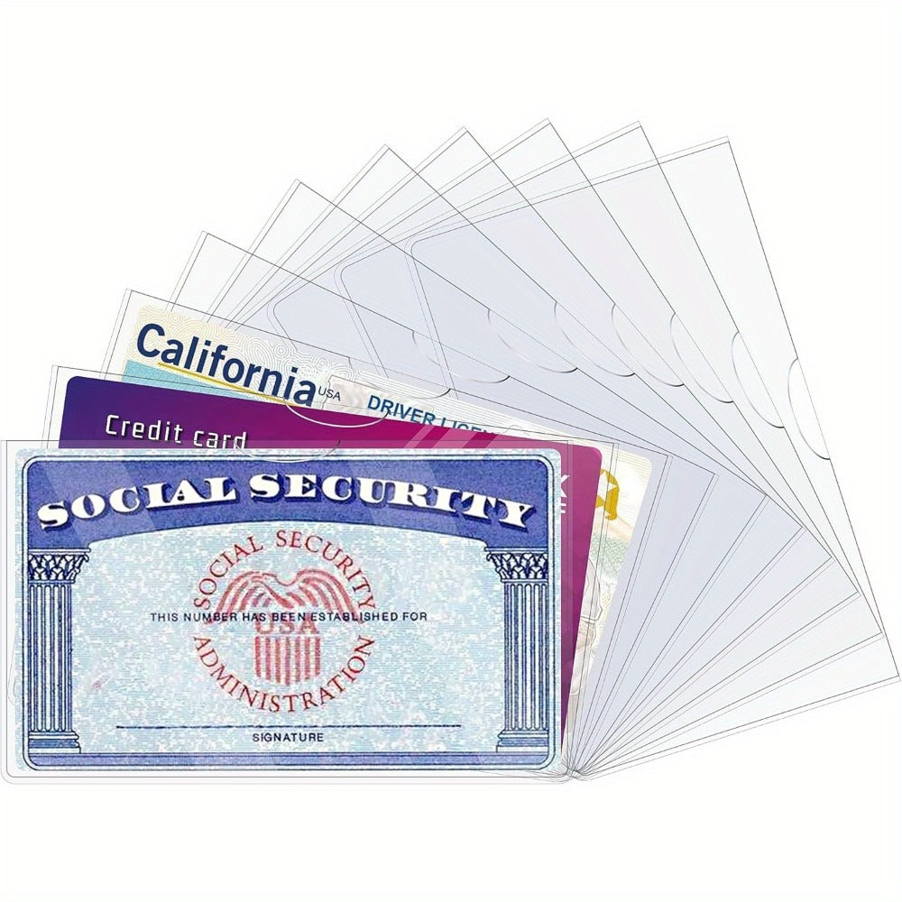 Men's Wallet – 18 Pack, PVC, Clear, Waterproof – detail view 2