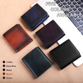 Men's Wallet with a textured exterior and Coin Pocket and 5 Rich Colors for Everyday Card, Cash and ID Organization
