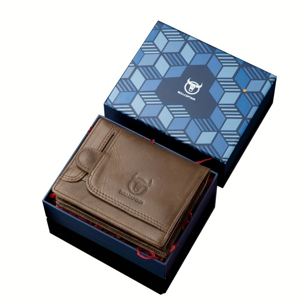 Men's Wallet – Genuine Leather, Large Capacity – detail view 2