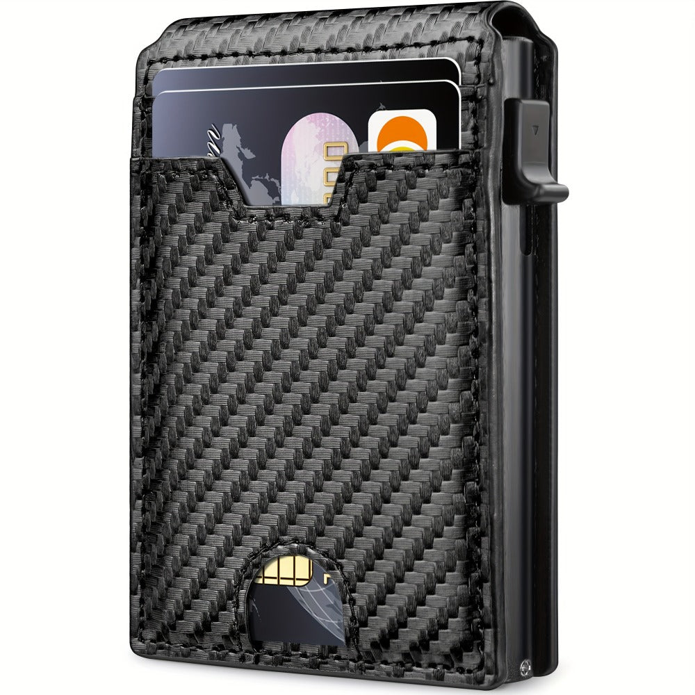 Men's Wallet – Genuine Leather, RFID Blocking – detail view 2