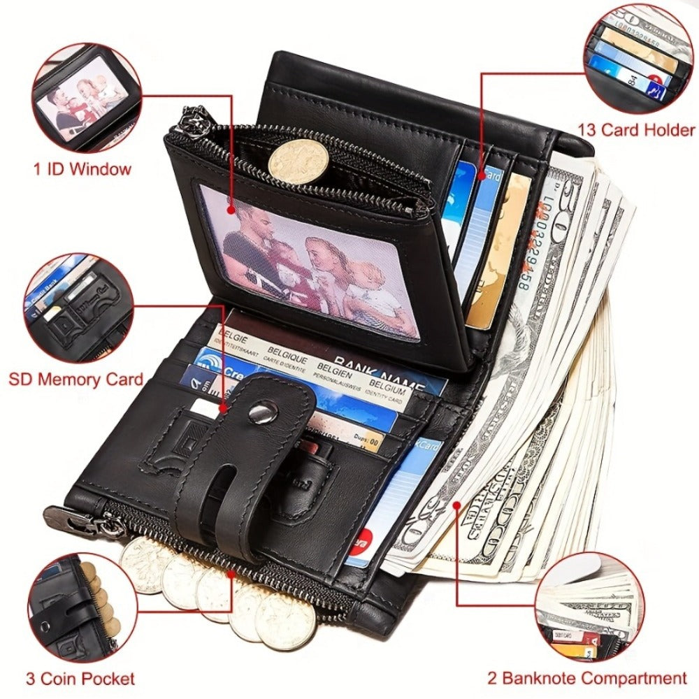 Men's Wallet – RFID Blocking, Anti-Theft – detail view 5